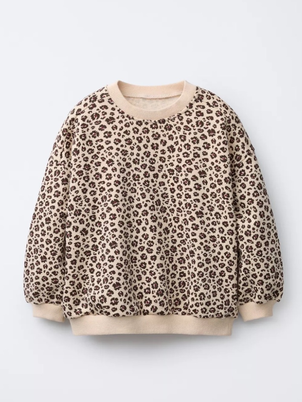 ZARA ANIMAL PRINT SWEATSHIRT